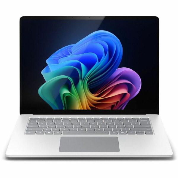 Microsoft Surface Laptop 7 15" Touchscreen Copilot+ PC Notebook - Qualcomm Snapdragon X Elite - 16 GB - 256 GB SSD - English Keyboard - Platinum
