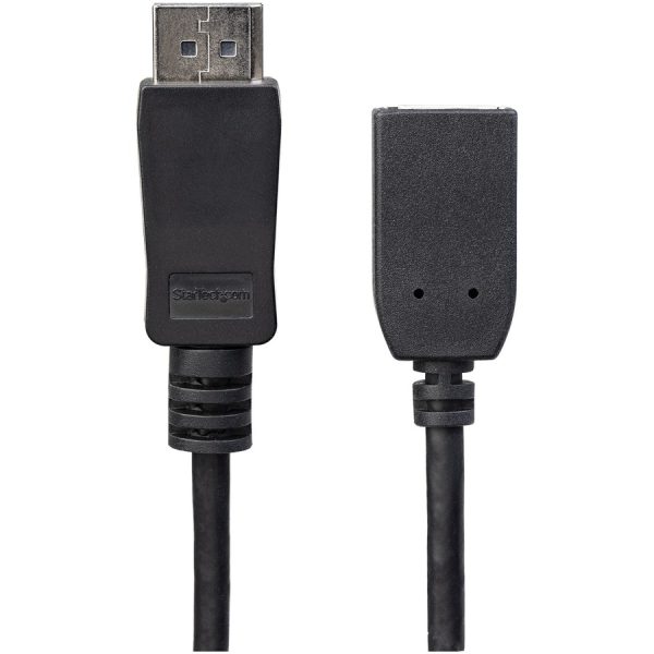 StarTech.com 6ft (2m) DisplayPort Extension Cable, 4K x 2K Video, DisplayPort Male to Female Extension Cable, DP 1.2 Extender Cable / Cord - Image 3
