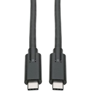 Eaton Tripp Lite Series USB-C Cable (M/M) - USB 3.2, Gen 1 (5 Gbps), 5A Rating, Thunderbolt 3 Compatible, 6 ft. (1.83 m)