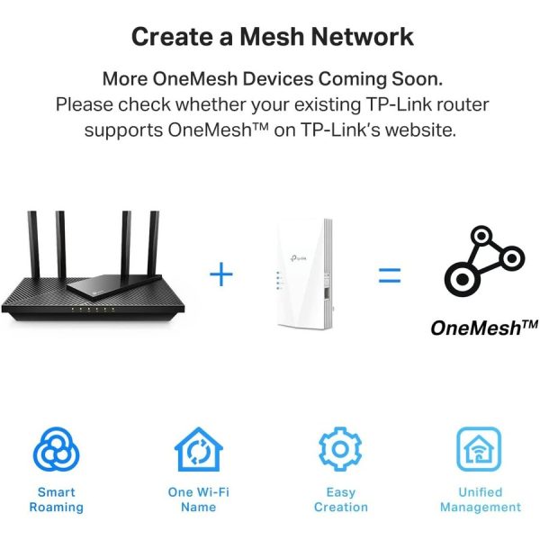 TP-Link RE600X - WiFi 6 Extender - Internet Booster - Image 5