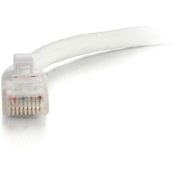 C2G 6in Cat6 Ethernet Cable - Snagless Unshielded (UTP) - White - Image 3