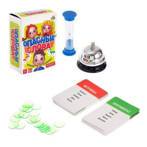Dangerous Words Russian Board Game: Reaction Logic Vocabulary Skills Enhancement  Игры на Русском Языке