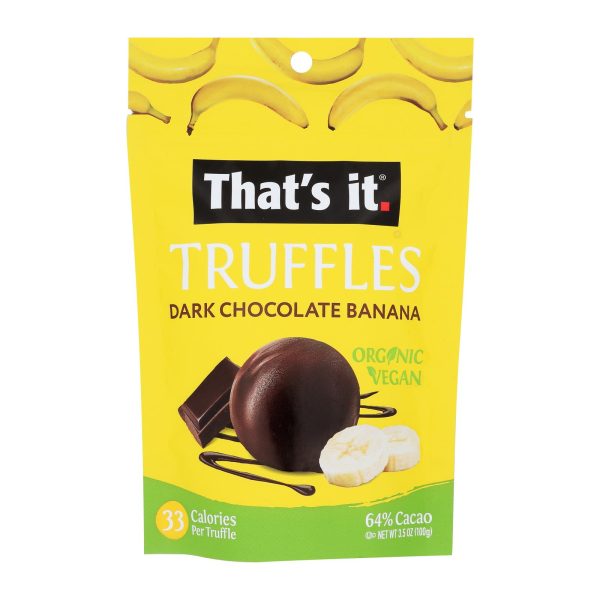 That's It - Trfl Dark Chocolate Banana - Case of 6-3.5 OZ - Image 3