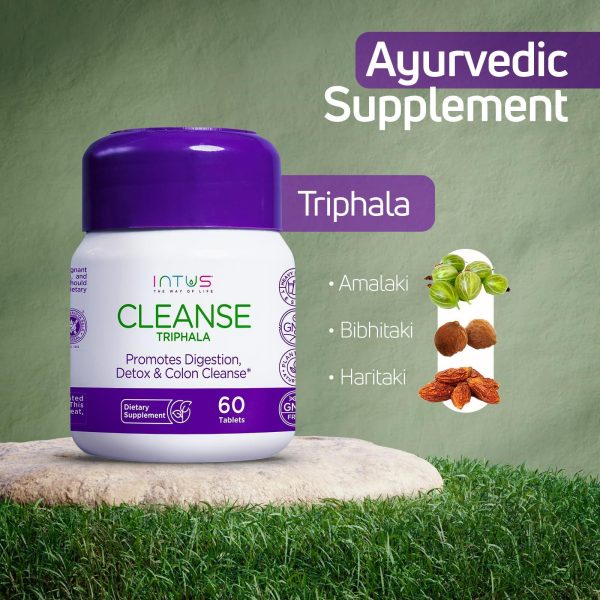 Intus Cleanse   Digestive Health Blend with Triphala for Gut and Colon Cleanse   With Laxative Properties for Detox Constipation Bowel Cleanse Bloating Inflammation Relief Gut Health   60 Tablets - Image 7