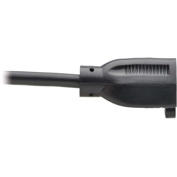 Eaton Tripp Lite Series Power Extension Cord, NEMA 5-15P to NEMA 5-15R - 13A, 120V, 16 AWG, 15 ft. (4.6 m), Black - Image 4