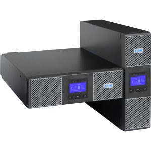 Eaton 9PX 6000VA 5400W 208V Online Double-Conversion UPS - L6-30P, 2 L6-20R, 2 L6-30R, Hardwired Output, Cybersecure Network Card, Extended Run, 3U Rack/Tower