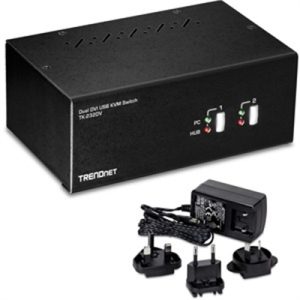 2 Port DVI-I Dual Mon KVM