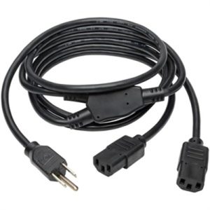 AC Y Power Splitter Cable NEMA