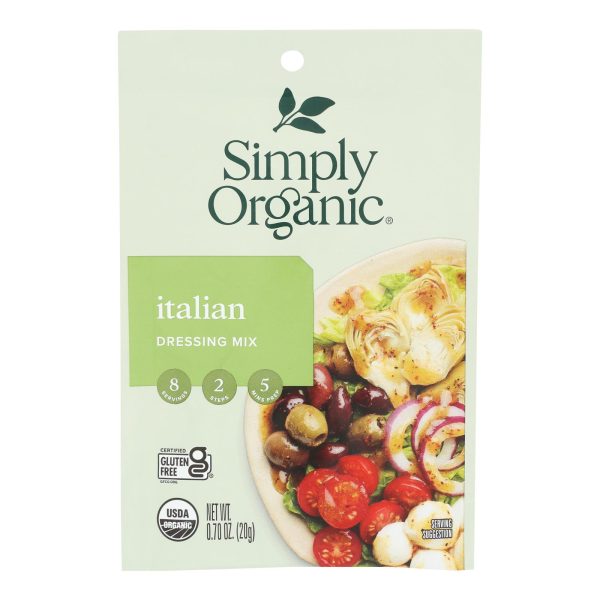 Simply Organic Italian Salad Dressing Mix - Case of 12 - 0.7 oz. - Image 3