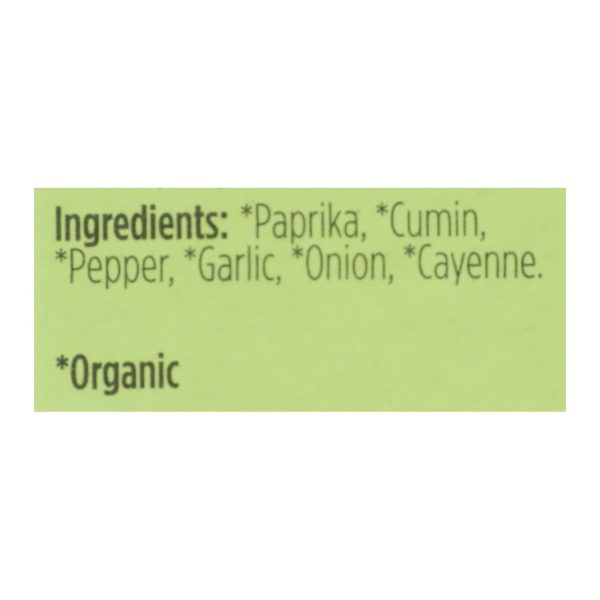 Spicely Organics - Organic Chili Powder - Case of 6 - 0.45 oz. - Image 2