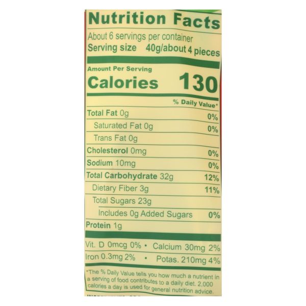 Solely - Dried Fruit Organic Mango Halves - Case of 6-8 OZ - Image 2