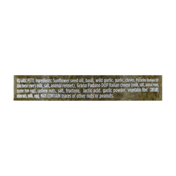 Sacla - Pesto Wild Garlic - Case of 6 - 6.7 OZ