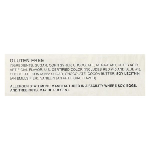Joyva Chocolate Covered Ring Jells  - Case of 24 - 9 OZ