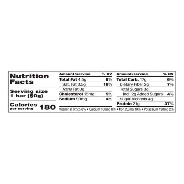 Pure Protein Bar - Chocolate Deluxe - Case of 6 - 50 Grams - Image 3