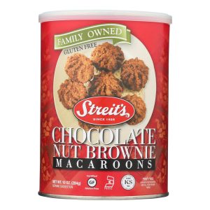 Streit's - Macaroon Chocolate Nut Brownie - Case of 12-10 OZ