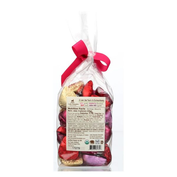 Lake Champlain Chocolates Assorted Organic Milk & Dark Chocolates  - Case of 12 - 10.1 OZ
