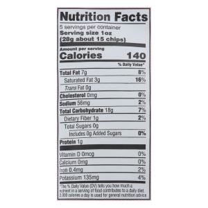 Heaven & Earth - Chips Vegetable Medley - Case of 12 - 5 OZ