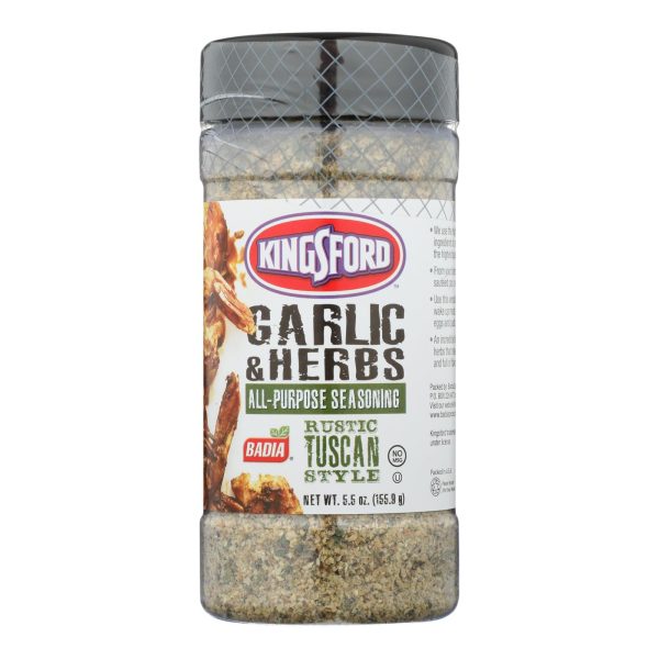Badia Spices All-Purpose Seasoning Garlic & Herbs - Case of 6 - 5.5 OZ - Image 2
