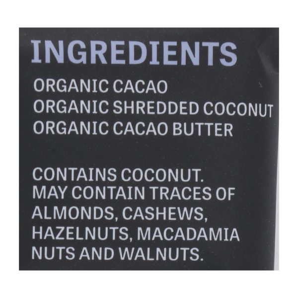 Eating Evolved Chocolate Bar - Midnight Coconut - Case of 8 - 2.5 oz. - Image 2