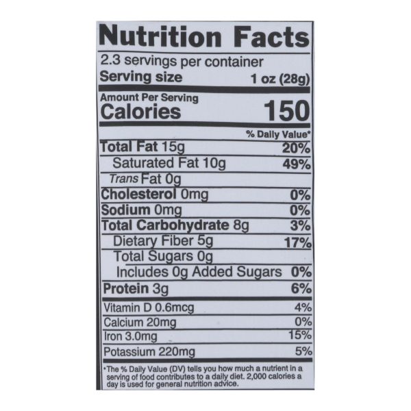 Eating Evolved Chocolate Bar - Midnight Coconut - Case of 8 - 2.5 oz. - Image 3
