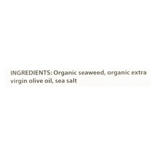 Seasnax Organic Premium Roasted Seaweed Snack - Original - Case of 4 - 2.16 oz. - Image 3