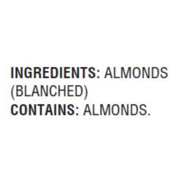 Woodstock Non-GMO Thick Sliced Almonds, Unsalted - Case of 8 - 7.5 OZ - Image 2