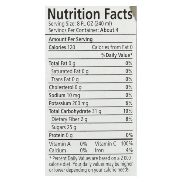 Ceres 100% Pear Juice  - Case of 12 - 33.8 FZ - Image 3