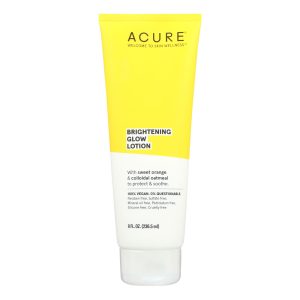 Acure - Lotion - Brightening Glow Moisture - Sweet Orange and Oatmeal - 8 fl oz.