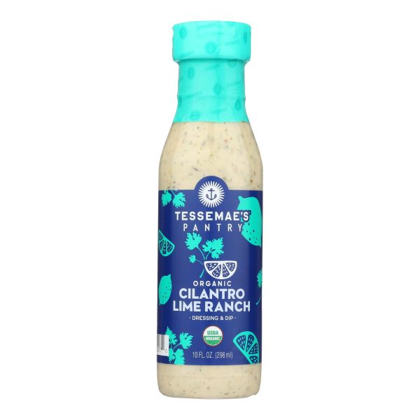 Tessemae - Cilantro Lime Ranch Dressing - Case of 6 - 10 fl oz - Image 2
