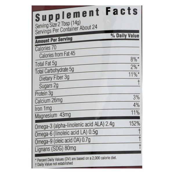 Spectrum Essentials Ground Flax with Mixed Berries - 12 oz - Image 2