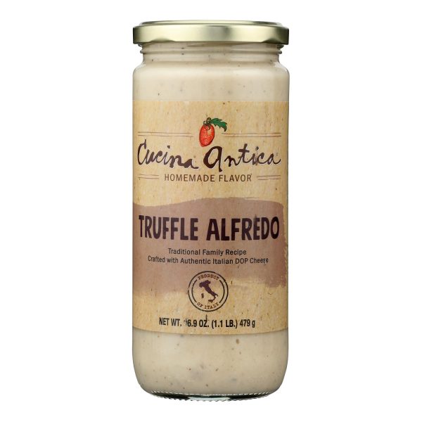 Cucina Antica - Alfredo Sauce Truffle - Case of 6-16.9 OZ - Image 3