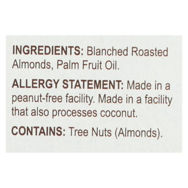 Barney Butter Bare Smooth Almond Butter Dip Cups  - Case of 6 - 6/1 OZ - Image 2
