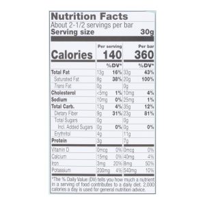 Lilys - Bar Chocolate 70% Dk Hot Cocoa - Case of 12-2.8 OZ