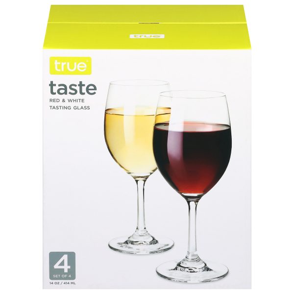 True - Tasting Glass Red & White - Case of 8-4 CT