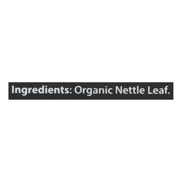 Buddha Teas - Organic Tea - Nettle Leaf - Case of 6 - 18 Count