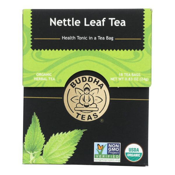 Buddha Teas - Organic Tea - Nettle Leaf - Case of 6 - 18 Count - Image 3