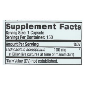 Natrol Acidophilus Probiotic - 100 mg - 150 Capsules