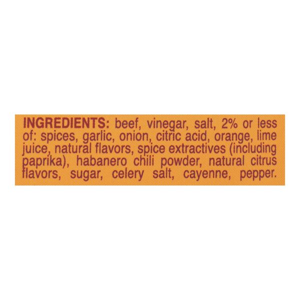 Vacadillos - Carne Seca Habanero - Case of 8-2 OZ