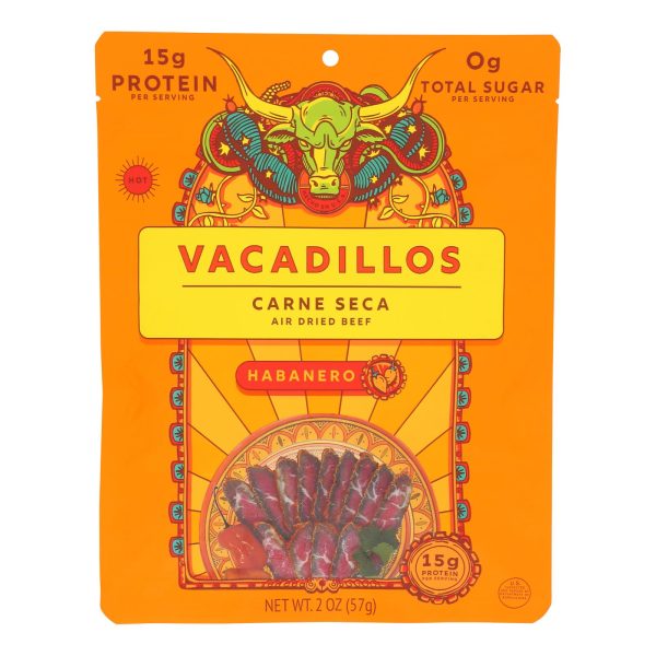 Vacadillos - Carne Seca Habanero - Case of 8-2 OZ - Image 3