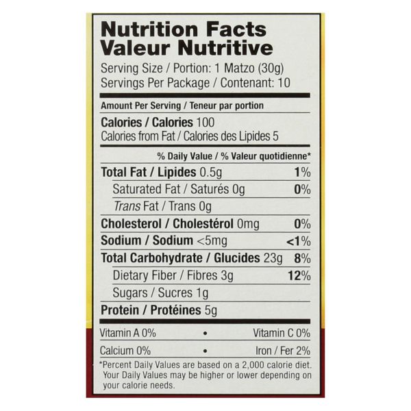 Yehuda Spelt Matzo - Organic - Gluten Free - Ancient Grains - Case of 24 - 10.5 oz - Image 3