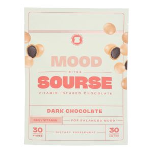 Sourse - Mood Bites Vitamin Infused Chocolate - Case of 6-2.2 OZ
