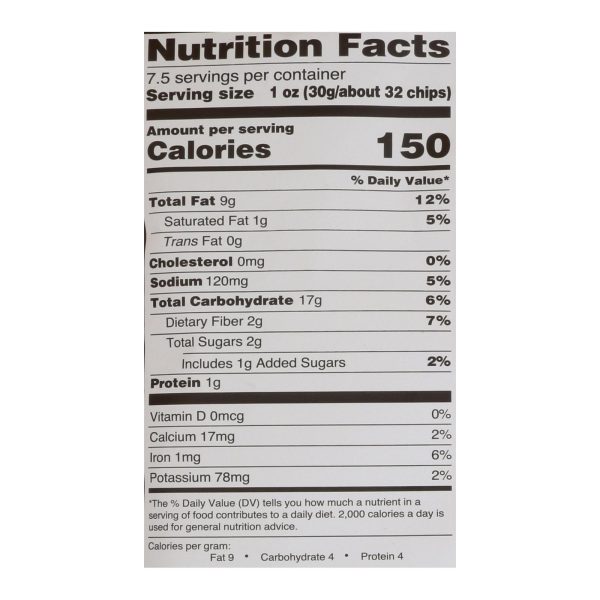 R. W. Garcia Organic Bar-B-Q Corn Chips - Case of 12 - 7.5 OZ - Image 2