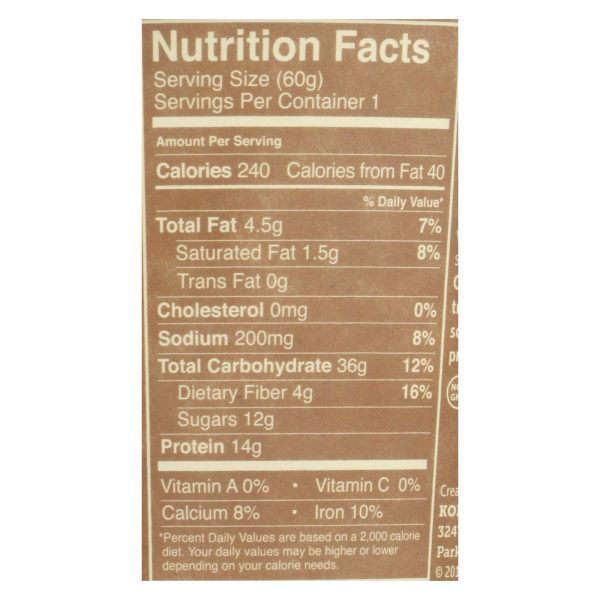 Kodiak Cakes Oatmeal - Case of 12 - 2.12 OZ - Image 2
