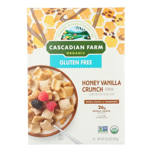 Cascadian Farm - Cereal Hny Vanilla Crunch - Case of 12 - 10.5 OZ - Image 2