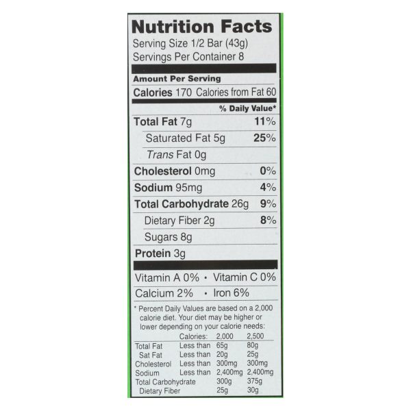 Bobo's Oat Bars - Oat Bar - Coconut - Case of 6 - 4 pk - Image 2