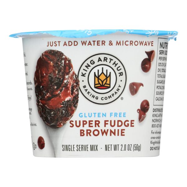 King Arthur - Mix Fudge Brownie Gluten Free - Case of 12 - 2 OZ - Image 2