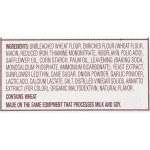 Back To Nature - Crackers Cheddalicious - Case of 4 - Six 1oz Pouches