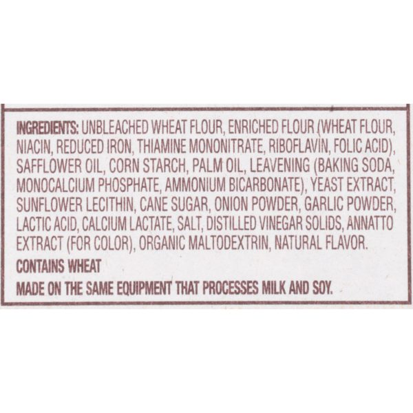 Back To Nature - Crackers Cheddalicious - Case of 4 - Six 1oz Pouches