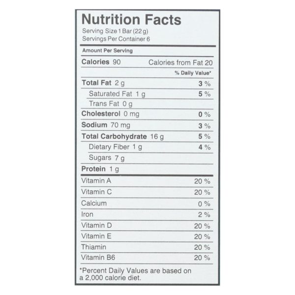 Made Good Crispy Squares - Vanilla - Case of 6 - 4.68 oz. - Image 3