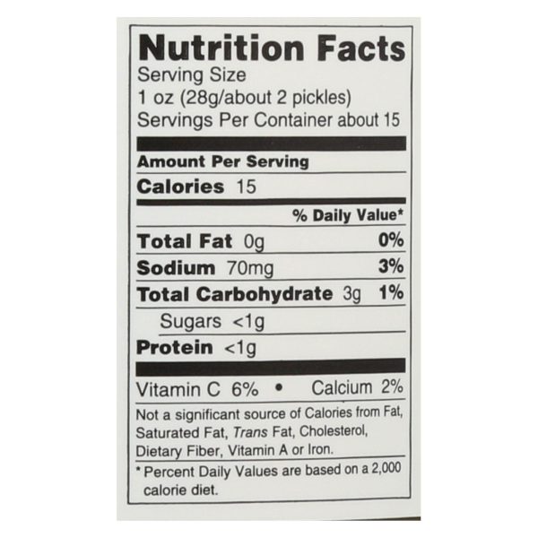 Rick's Picks The People's Pickle - Case of 6 - 24 oz. - Image 3